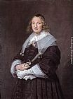 Portrait of a Standing Woman by Frans Hals